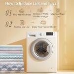 True North by Sleep Philosophy Cozy Flannel Warm 100% Cotton Sheet - Novelty Print Animals Stars Cute Ultra Soft Cold Weather Bedding Set, Full, Blush Dots 4 Piece