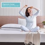 Meoflaw Cooling Pillows Queen Size Set of 2,Shredded Memory Foam Bed Pillows for Sleeping,Queen Pillows for Back & Side Sleepers,Adjustable Queen Size with Washable Cover