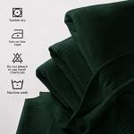 Utopia Bedding Forest Green 100% Cotton Blanket [King Size - 90x108 Inch] 350GSM Lightweight, Soft and Breathable Thermal Blanket for All Seasons