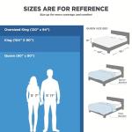 Bedsure Gentlesoft 100% Cotton Blanket King Size for Bed - Breathable and Soft, Thick Cozy Waffle Weave Christmas Blanket Gift for Women, Light Beige, 104x90 inches