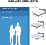 Bedsure GentleSoft 100% Cotton Blanket Queen Size for Bed - Breathable and Lightweight, Soft Cozy Textured Herringbone Woven Blanket for Summer, Olive Green, 90x90 inches