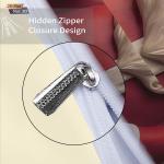 3pcs imitation relief Santa Claus print coreless duvet set, multi size bedroom bedding, holiday decoration, machine washable