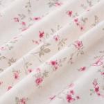 Modern Threads 4-Piece Ultra Soft Microfiber Bed Sheets Set, Wrinkle Free Sheets with Deep Pockets Fitted Sheet, Flat Sheet & Pillowcases, Lightweight Breathable Bedding, Floral Rose, Queen