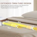 MORFY Portable Blanket Warmer, Comfortable Warm Air for Beds, Sweat Drying, Coping with Climate Changes, All Seasons, with Shoe Dryer Attachment, Dual Nozzle, 3 Speed, 7 Temperature, LCD Touch