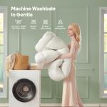 BEDLORE King Mattress Topper Viscose Derived from Bamboo, Thick Pillow Top Mattress Pad with Stretchable Pockets for 6-18 inches Mattress, Soft Breathable Mattress Topper for Back Pain Relief