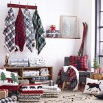 Eddie Bauer - Flannel Sheets King Size, Anti-Pilling & Wrinkle Resistant Cotton, Touchably Soft for All-Season Comfort - Bed Sheets with Matching Pillowcase & Fitted Sheet (Birch Forest Light Blue)