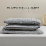 Foldable Mattress Topper Upholstered Lamb Velvet Warm Mattress Futon Blanket Dormitory Single Double Thickened Sleeping Pad Bed