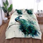 Ghost Wolf Night Duvet Cover Set King Queen Double Full Twin Single Size Bed Linen Set
