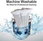 Mattress Pad Pillow Top Mattress Cover Quilted Fitted Mattress Protector Cotton 8-21" Deep Pocket Cooling Topper