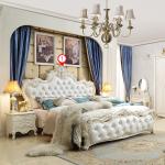 Soft Designer Bedroom Set Double European European Frames Bedroom Set Bedding Headboard Muebles Para Dormitorio Nordic Furniture