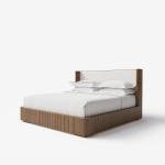 New Arrival Customization Luxury Hotel Bedroom Furniture King Size Bedding Sets Wooden Frame Bed