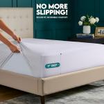 Utopia Bedding Dual Sided Mattress Protector with Waterproof Terry Top and Side Panels Queen Size, Soft and Breathable Mattress Cover, Fitted Style with Stretchable Elastic Pockets