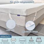 Airensky 2 Inch Memory Foam Mattress Topper, Cooling Gel Infused High Density Twin (39"x75") Topper with Removable Skin-Friendly Cover, Bed Topper for Pressure Relief Back Pain, CertiPUR-US Certified