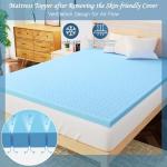 Airensky 2 Inch Memory Foam Mattress Topper, Cooling Gel Infused High Density Twin (39"x75") Topper with Removable Skin-Friendly Cover, Bed Topper for Pressure Relief Back Pain, CertiPUR-US Certified