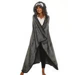 Sloth Cloak Cartoon Animal Blanket Casual Hooded Flannel Sleeping Bag Camel TV Blanket Alpaca Rabbit Pattern Wearable Duvet