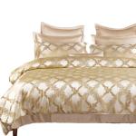 28 mmi silk four-piece set 100% mulberry silk high-grade jacquard silk bedding kit quilt cover