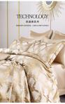 28 mmi silk four-piece set 100% mulberry silk high-grade jacquard silk bedding kit quilt cover