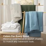 Bedsure Queen Size Comforter Set, White Soft Prewashed Bedding for All Seasons, 7 Pieces Warm Winter Down Alternative Bed Set, Fluffy Bed in a Bag with Sheets, Pillowcases & Shams