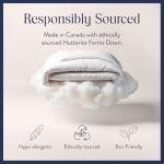 Brooklinen All Season Luxury Down Comforter, 100% Natural Canadian Duck Down Duvet Insert - 700 Fill Power, 100% Cotton Shell, Baffle Box Construction, King/Cali King Size Comforter