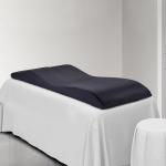 Spa Beauty Bed Massage Cushion Ergonomic Design Curved Eyelash Mattress Lash Bed Topper With Removable Cover