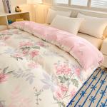 100%Cotton Duvet Cover Flower Printed funda nórdica cama 150x200 Cotton housse de couette High Quality Single/Queen/King 이불커버