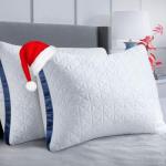 Slybear Pillows Queen Size Set of 2, Queen Pillows 2 Pack, Cooling Hotel Luxury Pillow for Bed Sleeping, Supportive Breathable Down Alternative Gusseted Pillow for Side Stomach or Back Sleepers