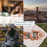 Bare Home Fleece Blanket - Full/Queen - Ultra-Soft Lightweight for Bed, Sofa, and Couch - Luxury Microplush - Cozy Warm Blanket (Full/Queen, Taupe)