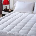 Mattress Pad Pillow Top Mattress Cover Quilted Fitted Mattress Protector Cotton 8-21" Deep Pocket Cooling Topper