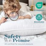 viewstar Bed Pillows Queen Size Set of 2, Hotel Quality, Down Alternative Pillow for Side, Back, or Stomach Sleepers, Soft