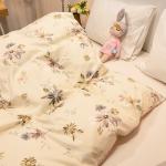 100% Cotton Duvet Cover Double Size Duvet Cover 200x230 Skin friendly Breathable Active Flower Print Pillow Cover Buy separately
