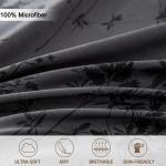 3pcs Zhusheng Kongye Pattern Print Duvet Cover Set, Soft Skin-Friendly Bedding Set Includes 1 Duvet Cover And 2 Pillowcases