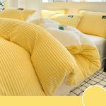 1pcs Winter Warm Duvet Cover King Queen Size Fleece Quilt Covers Single Double Bedspread Velvet Duvet Cover Blanket Bedding Gray