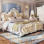 Luxury Bedroom Set Girl Design Letti E Mobili home Nordic Furniture Princess Modern Designer Bedroom Set Double High End Bedding