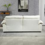 84' Chenille Recliner Sofa with 2 Pillows & Memory Foam - Beige