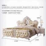 Luxury Bedroom Set Girl Design Letti E Mobili home Nordic Furniture Princess Modern Designer Bedroom Set Double High End Bedding