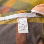 1PC Pure Cotton Comforter Cover For Double Bed Checkered Duvet Cover Single/Queen/King housse de couette Without Pillowcase