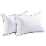 JOLLYVOGUE King Size Pillows for Sleeping Set of 2, Soft and Supportive Bed Pillows with Down Alternative Filling for Side and Back Sleepers, Hotel Collection, 36x20 Inches