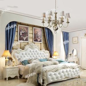 HS Soft Designer Bedroom Set Double European European Frames Bedroom Set Bedding Headboard Muebles Para Dormitorio Nordic Furnit