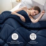 LUX Décor Comforter – Ultra-Soft Down Alternative Duvet Insert with Corner Tabs & Box Stitching, Hotel Quality Plush Bedding