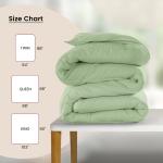 LUX Décor Comforter – Ultra-Soft Down Alternative Duvet Insert with Corner Tabs & Box Stitching, Hotel Quality Plush Bedding