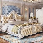 Princess Modern Designer Bedroom Set Double High End Bedding Luxury Bedroom Set Girl Design Letti E Mobili Nordic Furniture