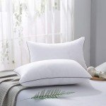 JOLLYVOGUE King Size Pillows for Sleeping Set of 2, Soft and Supportive Bed Pillows with Down Alternative Filling for Side and Back Sleepers, Hotel Collection, 36x20 Inches