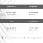 California Design Den Queen Size Duvet Cover Only - Premium 400 Thread Count 100% Cotton Duvet Cover, Soft Sateen Weave, Button Closure and Corner Ties (1 Piece, White, Queen)