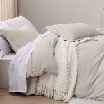Bedsure Duvet Cover Queen Size - 3 Pieces Prewashed Extra Soft Bedding Set, Includes 1 Duvet Cover 90x90 Inches with Zipper Closure & 2 Pillow Shams, Linen, Comforter Not Included
