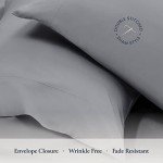 BELADOR Silky Soft Sheet Set - Luxury 6 Piece Bed Sheets for Queen Size Bed, Secure-Fit Deep Pocket Sheets with Elastic, Breathable Hotel Sheets & Pillowcase Set, Wrinkle Free Oeko-Tex Sheets