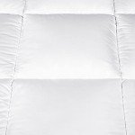 SERTA Down Illusion All Season Hypoallergenic Down Alternative Comforter with Corner Loops, King/Cal King, White