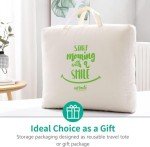 APSMILE All Season Down Feather Fibers Comforter King Size - Ultra-Soft Extra Fluffy Hotel Collection Duvet Insert Fluffy Medium Warm Quilt Comforter with Corner Tabs(106x90, White)