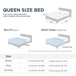 Bedsure Queen Comforter Set - Beige Soft Bedding for All Seasons, Cationic Dyed Bed Set, 3 Pieces, 1 Queen Size Comforter (90"x90") and 2 Pillow Shams (20"x26"+2")