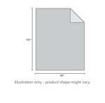 Chezmoi Collection All Season Down Alternative Comforter - Plush Microfiber Fill - Box Stitch Quilted - Duvet Insert with Corner Tabs (King, White)