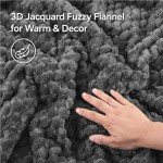 BEDELITE Fluffy King Size Comforter Set - Grey Fleece Soft Comforter for King Size Bed, Luxury Warm Bedding Set for Winter, Fuzzy Bed Set 3 Pieces (1 Comforter, 2 Pillowcases)